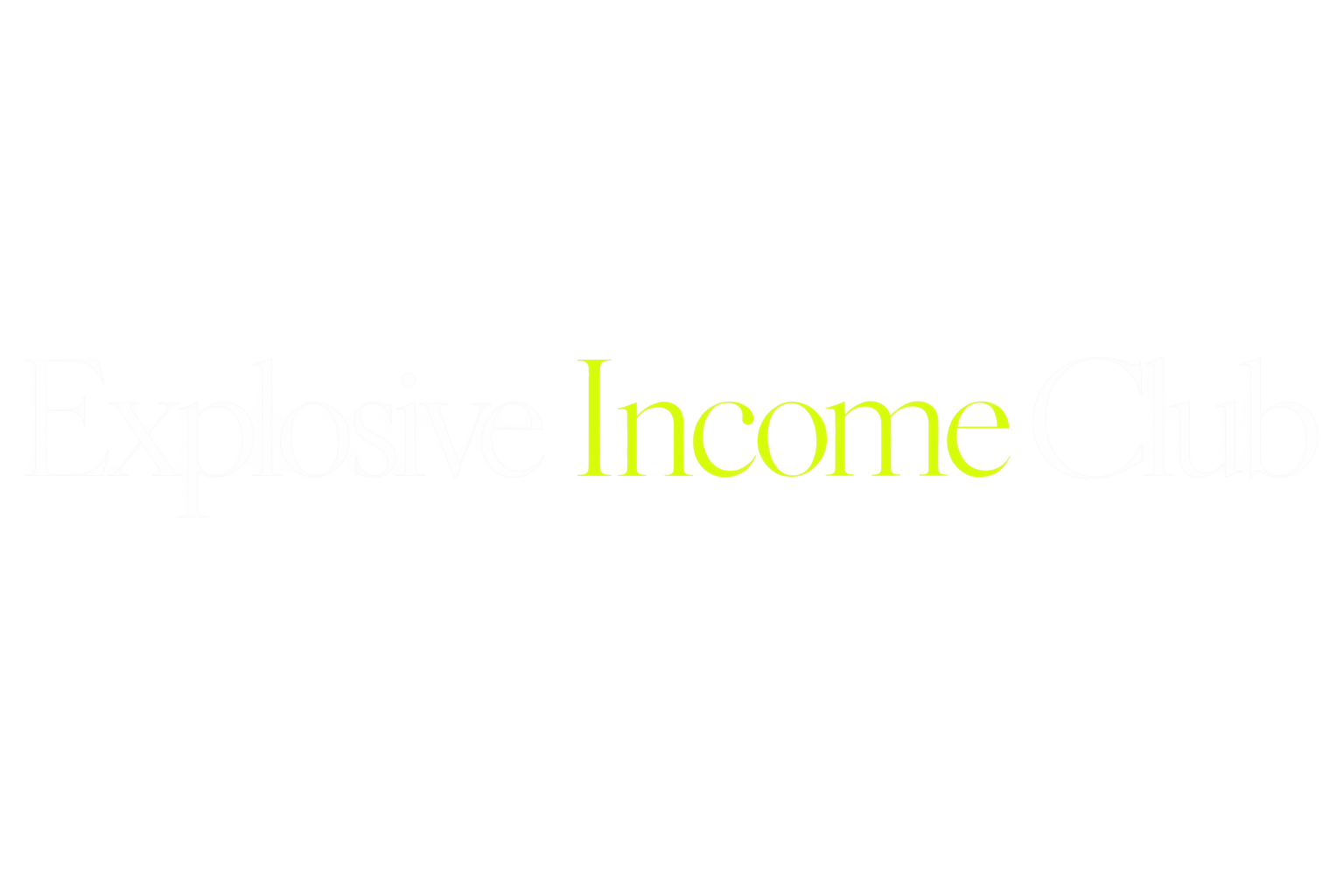 Explosive Income Club